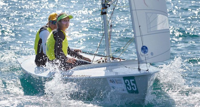 Bruna Patricio y Juliana Duque lideran el Mundial de Snipe Femenino