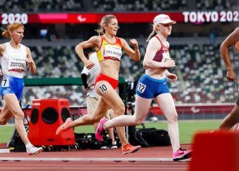 Izaskun Osés, subcampeona mundial en los 1.500 metros T13 en Nueva Delhi