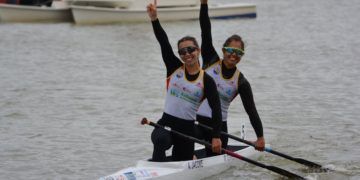 Antía Jácome y María Corbera, oro en C2 200 en la Copa del Mundo de piragüismo