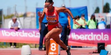 Jaël Bestué se quedó a una centésima del récord de España en los 100 y Águeda Marqués fue quinta en 1.500 en la Liga Diamante de Doha