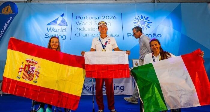 España sumó dos platas y un bronce en el Mundial de vela inclusiva