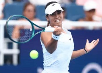 Jéssica Bouzas eliminó a Leylah Fernández y avanzó a tercera ronda en Cincinnati