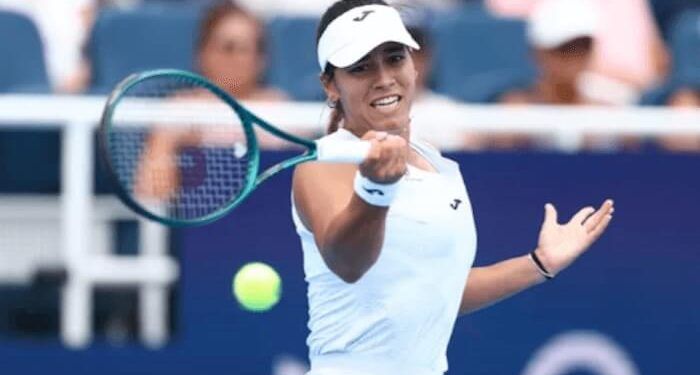 Jéssica Bouzas eliminó a Leylah Fernández y avanzó a tercera ronda en Cincinnati