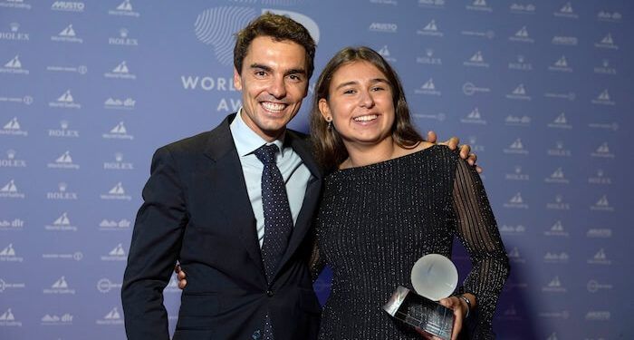Marta Cardona, mejor regatista joven del mundo en los premios World Sailor of The Year 2025