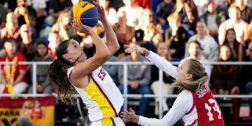 España avanzó a cuartos de final de la Copa de Europa de basket 3×3