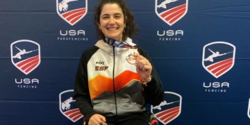 Judith Rodríguez conquista el bronce en espada en la Copa del Mundo de Washington