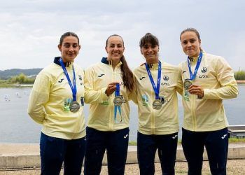 El K4 500 y el C4 500 mixto lideraron en oro el festín de medallas de España en el Europeo
