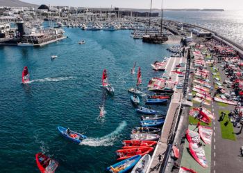 Arranca la lucha por el título mundial de iQFOiL en Lanzarote