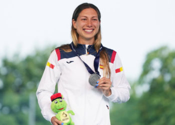 La pentatleta Laura Heredia se cuelga la medalla de plata en Cracovia 2023