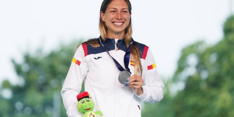 La pentatleta Laura Heredia se cuelga la medalla de plata en Cracovia 2023