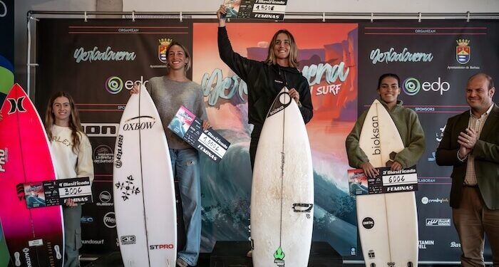 Leticia Canales se adjudicó la prueba EDP Surf Pro de La Yerbabuena