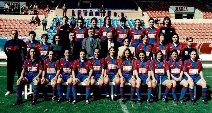 Levante UD: 25 años del hito de ser el primer equipo español femenino de fútbol en debutar en Europa