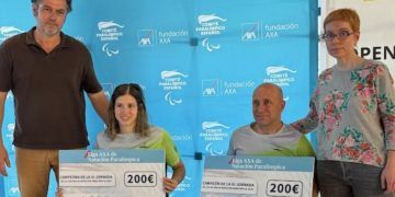 Leyre Ortí se impuso en la tercera jornada de la Liga AXA de natación paralímpica