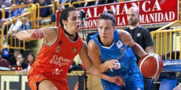 Valencia Basket se impuso en Salamanca y dio el primer paso hacia el título