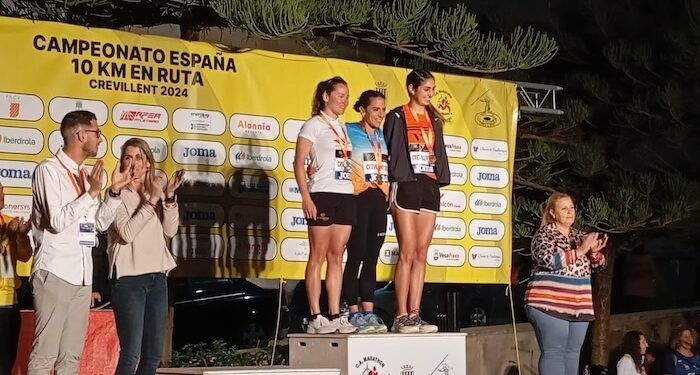 Lidia Campo, campeona de España de 10 km en ruta