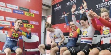 Lidl-Trek y Ellen van Dijk brillaron en la jornada inicial de La Vuelta