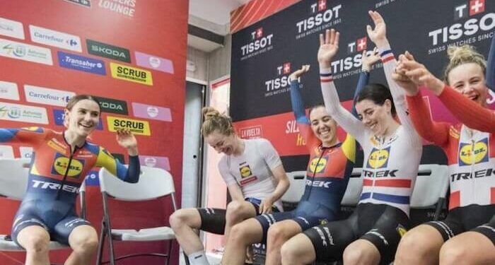 Lidl-Trek y Ellen van Dijk brillaron en la jornada inicial de La Vuelta