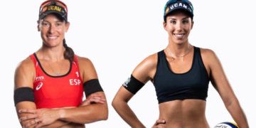 Lili y Paula sellan su alianza como nueva pareja del circuito de vóley playa