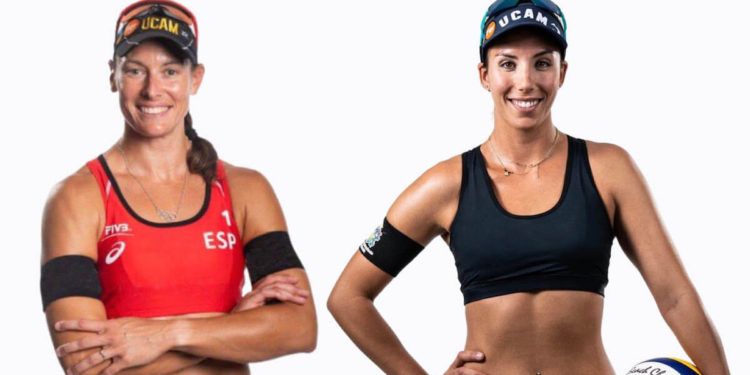 Lili y Paula sellan su alianza como nueva pareja del circuito de vóley playa