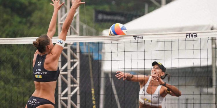 Lili y Paula se quedan a las puertas de semifinales en el VB Beach Pro Tour Challenge Saquarema