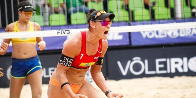 Las duplas Lili-Paula y Daniela-Tania finalizaron con un top 5 su paso por Saquarema