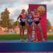 Jael Bestue, en el 200, Lorea Ibarzábal, en el 800, y Banko, en el 100 vallas, oro nacional
