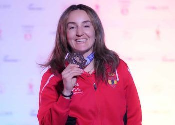 Lucía Martín-Portugués se adjudicó el bronce en el Grand Prix de sable de Túnez