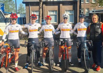 Lucía Ruiz, 16ª en la etapa final de la EPZ Omloop Van Borsele de Copa de las Naciones