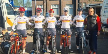 Lucía Ruiz, 16ª en la etapa final de la EPZ Omloop Van Borsele de Copa de las Naciones
