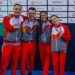 Marta Fernández, oro, Leyre Ortí, plata, y Marian Polo y el relevo 4×100 libre, bronce, en el Europeo