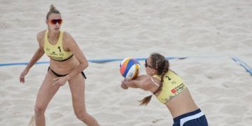 Dos parejas españolas directas a cuartos de final del VW Beach Pro Tour Futures de Madrid