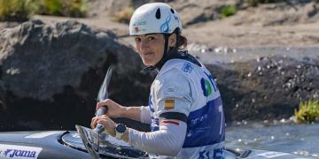 Maialen Chourraut subió al podio en la I Copa del Mundo de Slalom en Ljubljana-Tacen