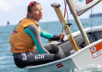 La regatista María Antonia Peñalver se proclamó campeona de la Optiorange 2026