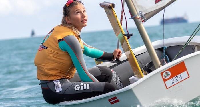 La regatista María Antonia Peñalver se proclamó campeona de la Optiorange 2026