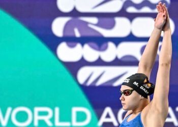 María Daza firmó su mejor marca personal en 100 libre en el Mundial de Budapest
