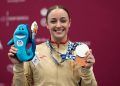 María Olalla logró la plata en dos tiempos y el bronce en arrancada en los Juegos Mediterráneos