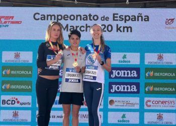 María Pérez brilló en el campeonato de España de 20Km marcha e hizo mínima para París 2024