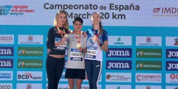 María Pérez brilló en el campeonato de España de 20Km marcha e hizo mínima para París 2024