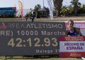 María Pérez batió el récord de España de 10.000 metros marcha y llega lanzada al Europeo