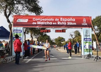 María Pérez registra el nuevo récord de España y récord de Europa de Marcha en ruta