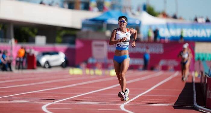 María Pérez, oro nacional en 10.000m marcha con su mejor marca personal