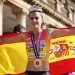 María Pérez, campeona de Europa y récord del mundo de medio maratón marcha