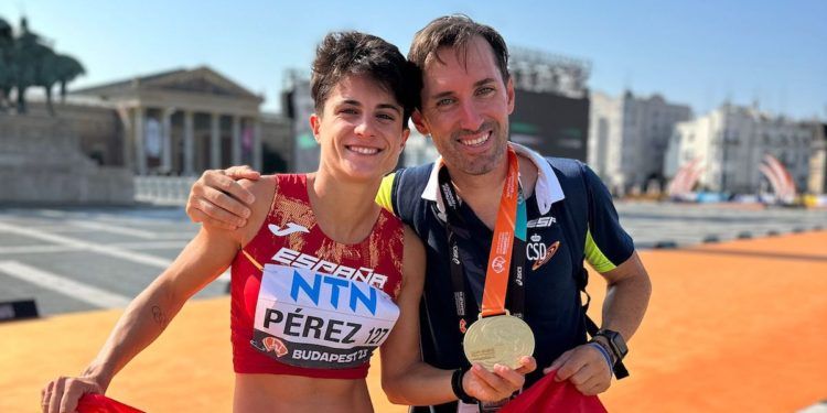 María Perez brilló en oro puro mundial en los 20km marcha de Budapest