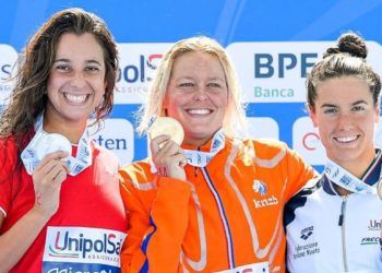 María de Valdés, subcampeona de Europa en 5 km en aguas abiertas