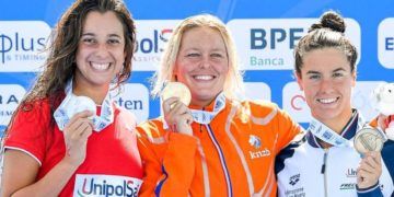 María de Valdés, subcampeona de Europa en 5 km en aguas abiertas