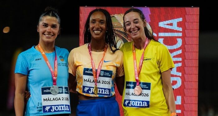 María Vicente se proclamó campeona de España de heptatlón y estuvo cerca de batir el récord nacional