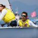 Xammar y Cardona, terceros en el podio provisional del Mundial de 470 en Enoshima