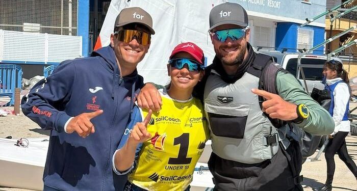 Marta Ferrando se proclamó campeona de Europa de ILCA 4 sub’16