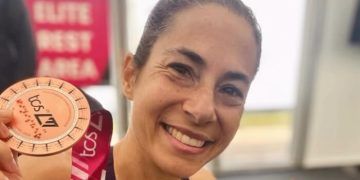 Marta Galimany rebajó el récord de España de maratón en carrera de sólo mujeres en Londres
