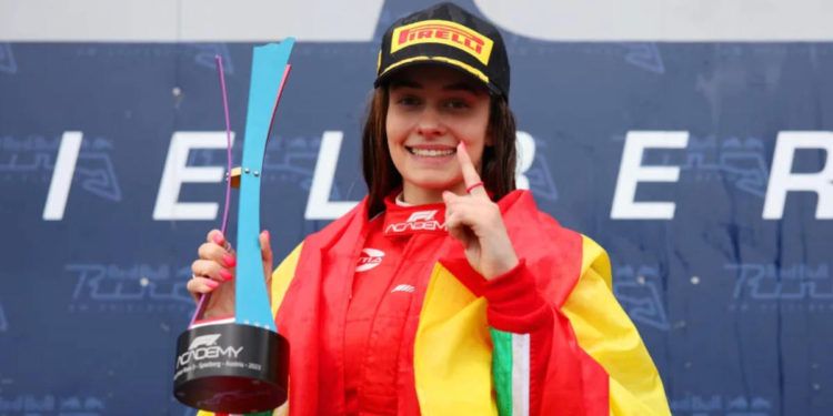 Marta García arranca a lo grande en la F1 Academy